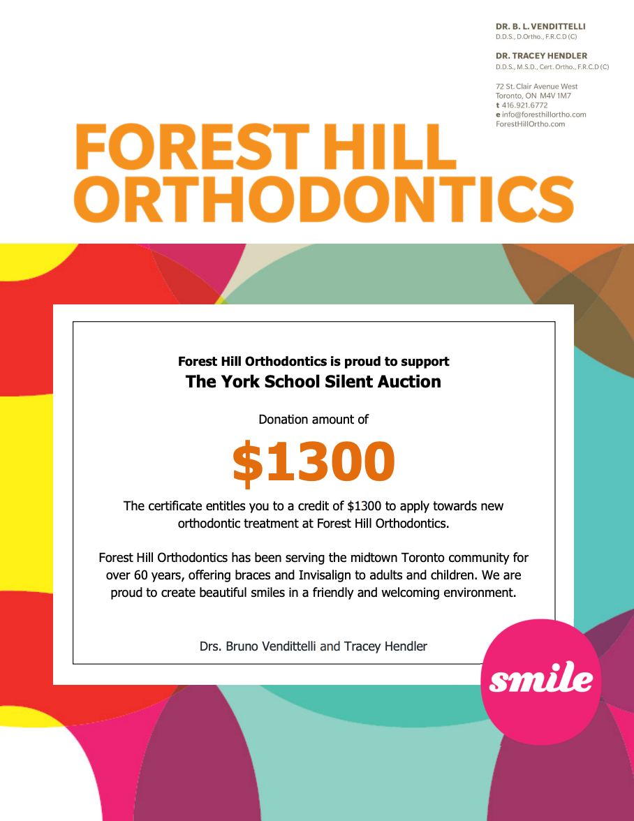 Perfect Your Smile with $1300 Gift Card from Forest Hill Orthodontics