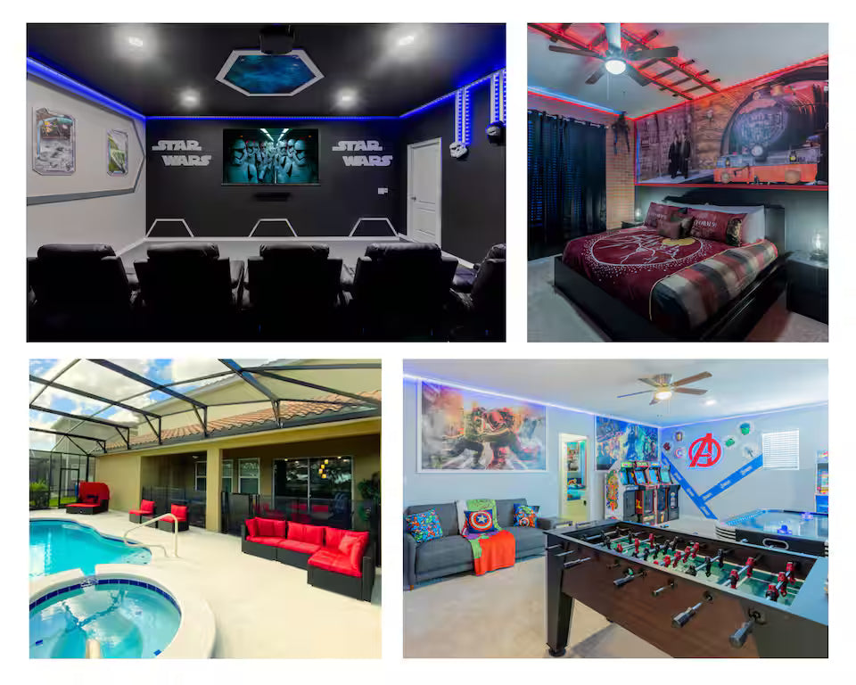 The Ultimate Orlando Family Escape: Disney & Universal- Themed Villa Stay (YORK FAMILY DONATION)