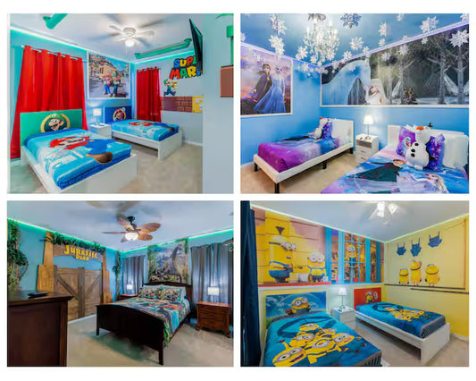 The Ultimate Orlando Family Escape: Disney & Universal- Themed Villa Stay (YORK FAMILY DONATION)