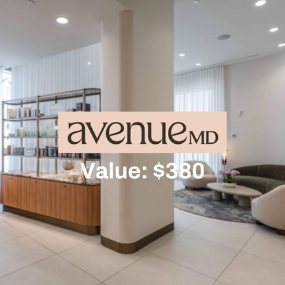 Wellness Upgrade: Signature Facial at AvenueMD - $380 Gift Card (YORK FAMILY DONATION)