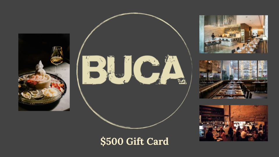 Date Night or Lunch for Two at BUCA Yorkville - $500 Gift Card