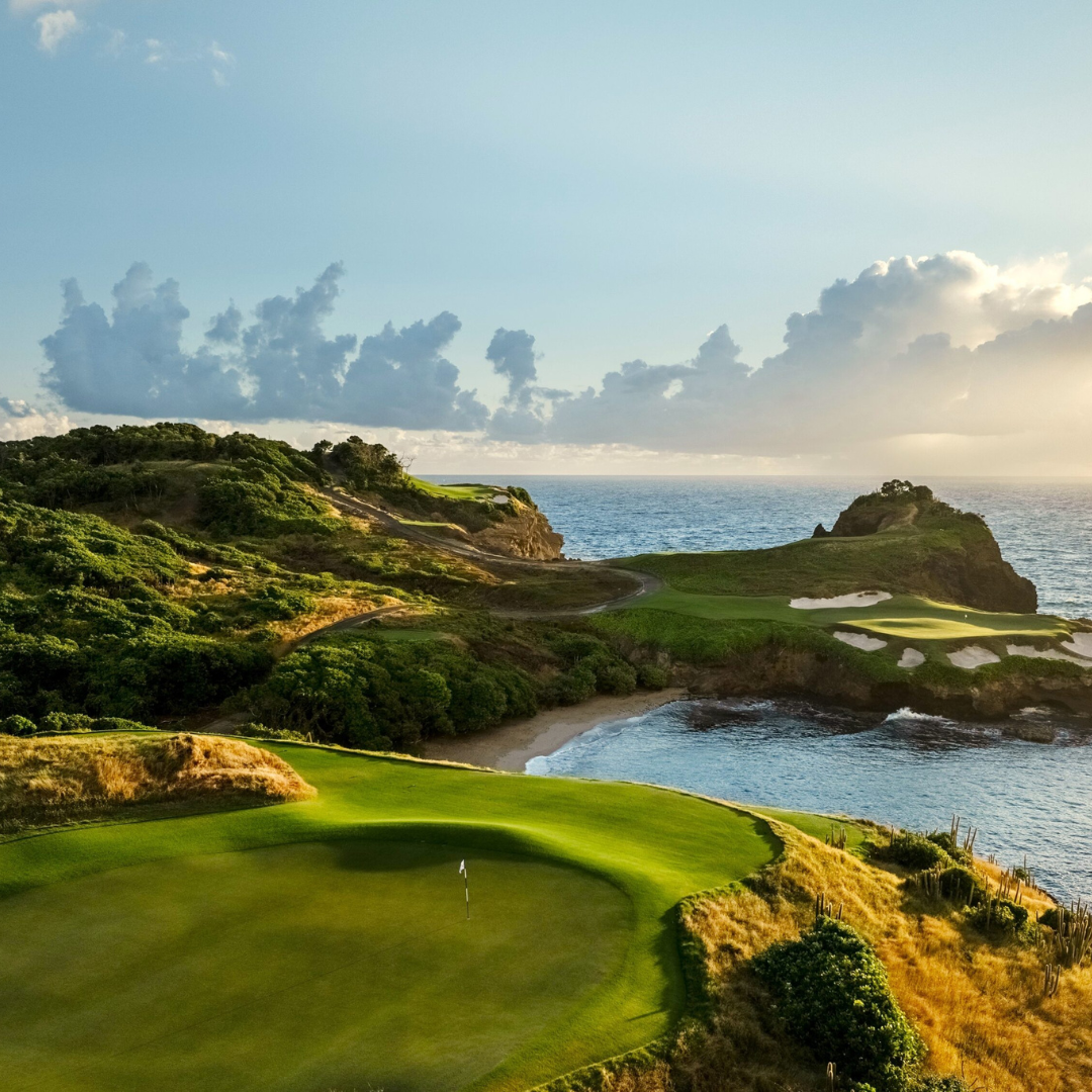 A True Bucket List Round: Members-Only Cabot St. Lucia Golf Foursome (YORK FAMILY DONATION)