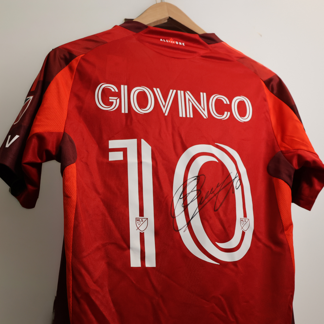 Signed Sebastian Giovinco Toronto FC Jersey (YORK FAMILY DONATION)