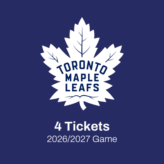 Go Leafs, Go! Four Tickets to 2026-2027 Toronto Maple Leafs Game (YORK FAMILY DONATION)